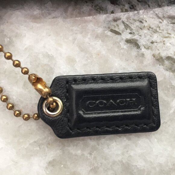 Coach Small Black Smooth Leather Wristlet Wallet - Picture 5 of 6